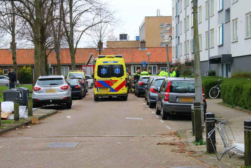 Straat afgezet voor personen met verward gedrag