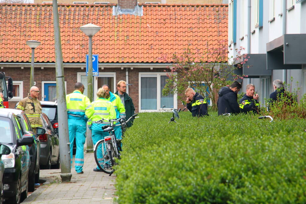 Straat afgezet voor personen met verward gedrag