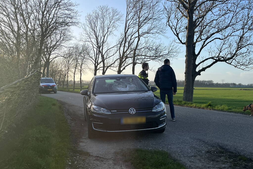 23-jarige stenengooier aangehouden, voertuigen beschadigd