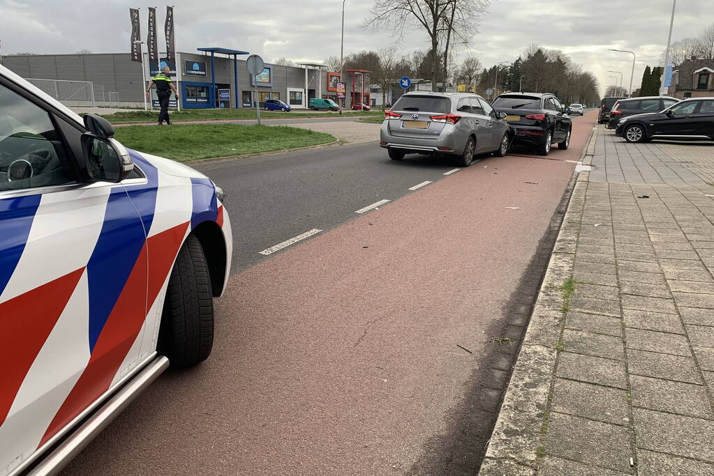 Gewonde bij kop-staartbotsing