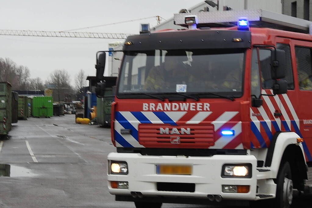 Persoon gewond bij incident met container