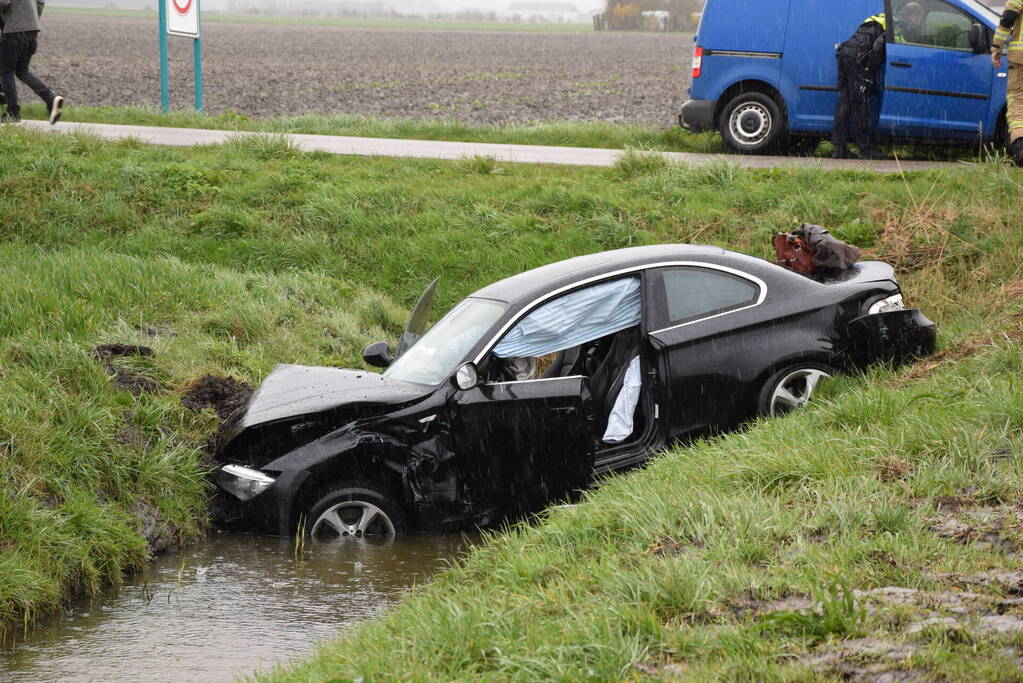 Gewonden bij flinke botsing op kruising