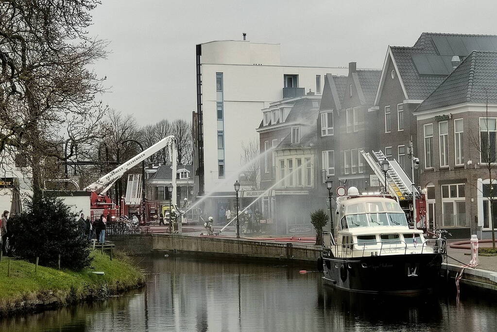 NL-Alert vanwege zeer grote brand in woning