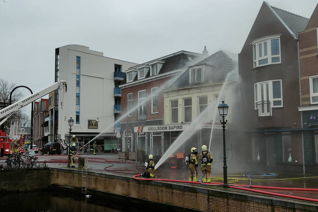 NL-Alert vanwege zeer grote brand in woning