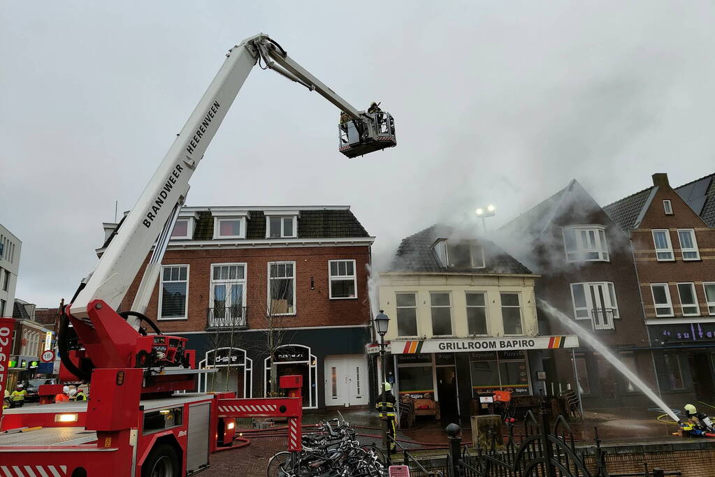 NL-Alert vanwege zeer grote brand in woning