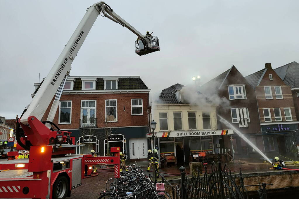 NL-Alert vanwege zeer grote brand in woning