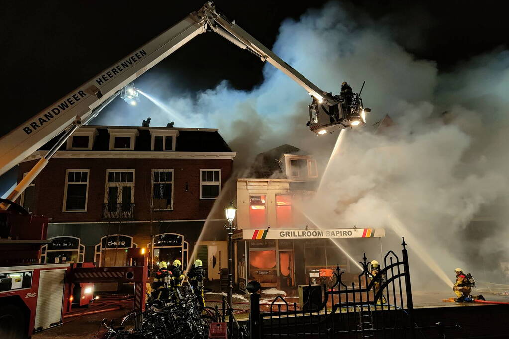 NL-Alert vanwege zeer grote brand in woning