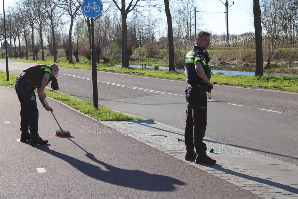 Veel schade na aanrijding