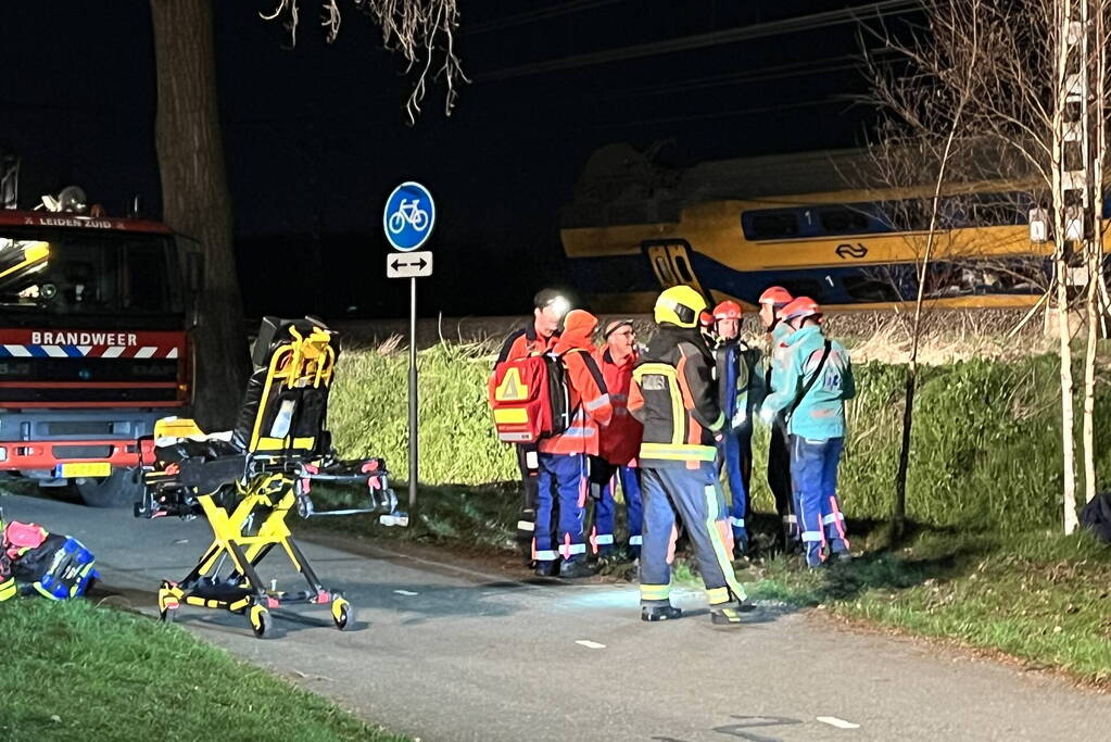 Aanrijding tussen passagierstrein en goederentrein