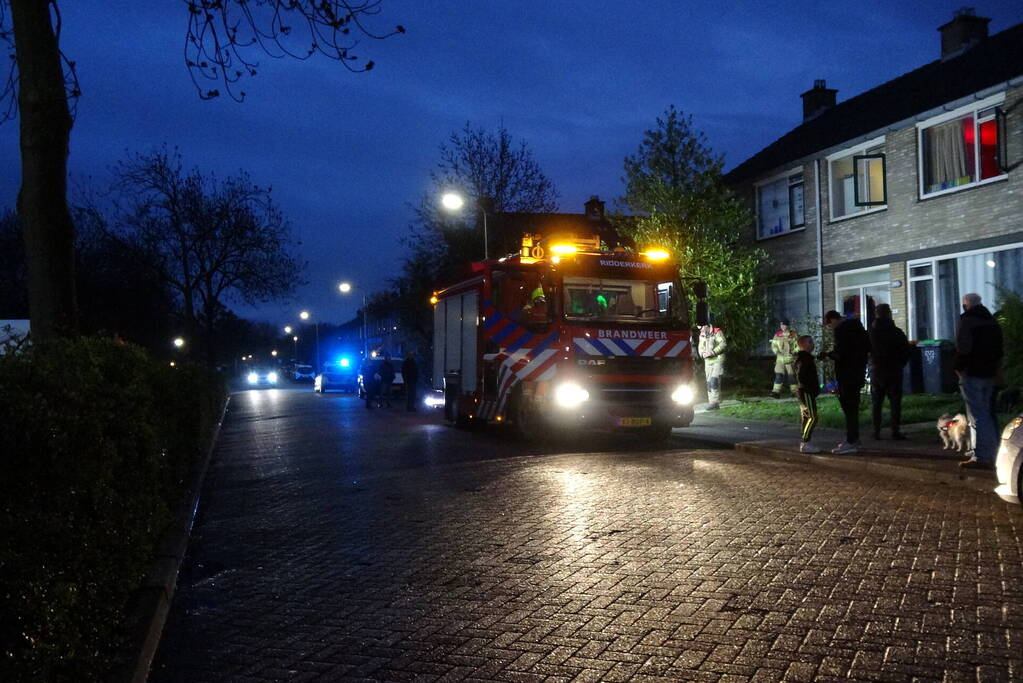 Kaars veroorzaakt brand in woning