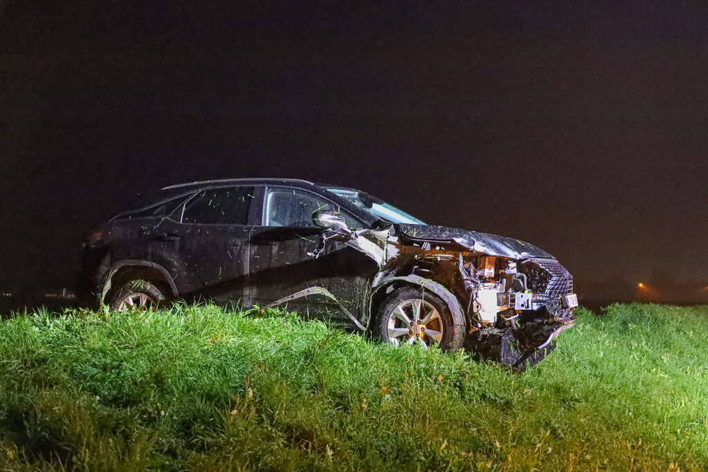 Man slaat op de vlucht na ongeval