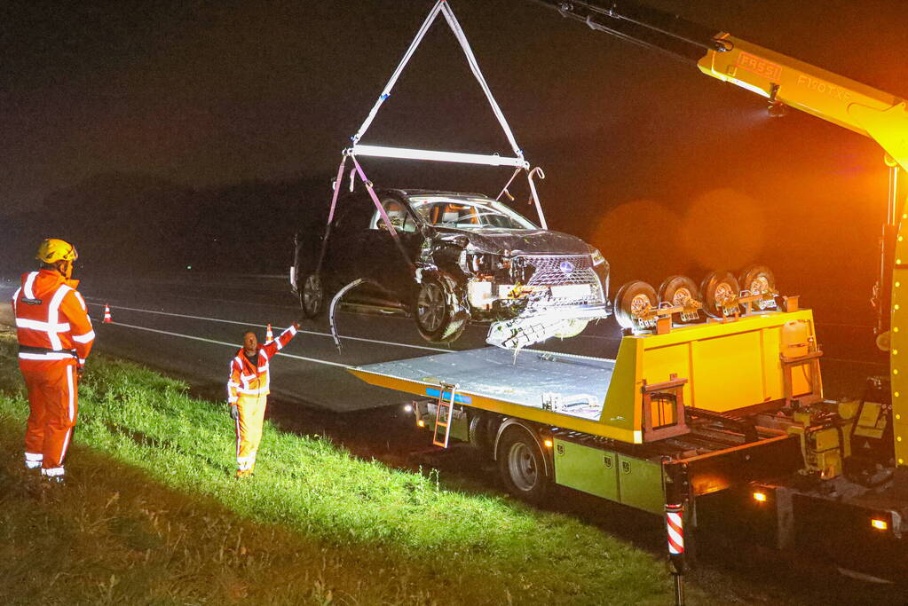 Man slaat op de vlucht na ongeval