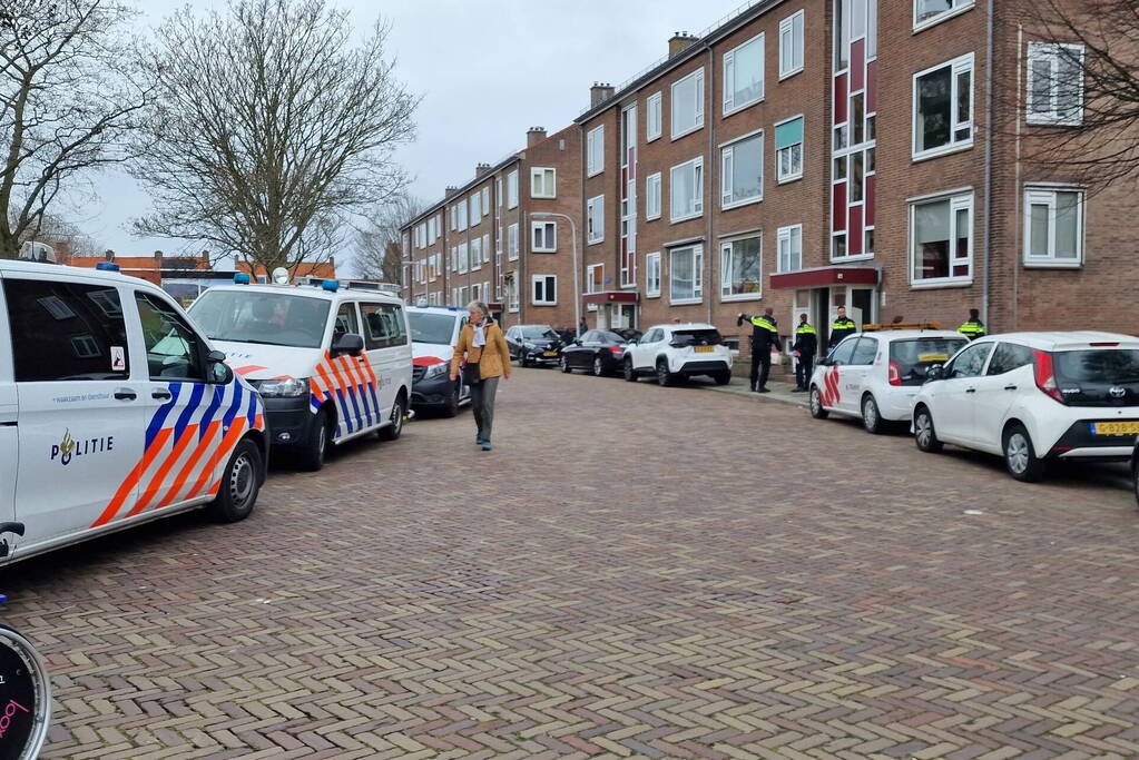 Overleden persoon in woning aangetroffen