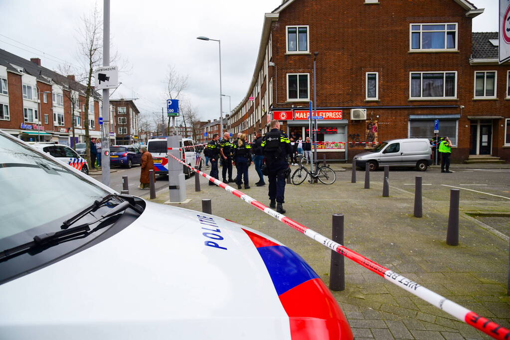 Man wordt op straat neergeschoten in Charlois