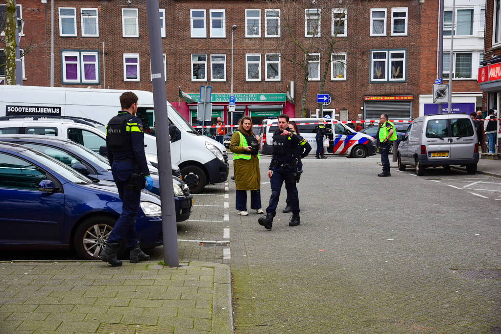 Man wordt op straat neergeschoten in Charlois