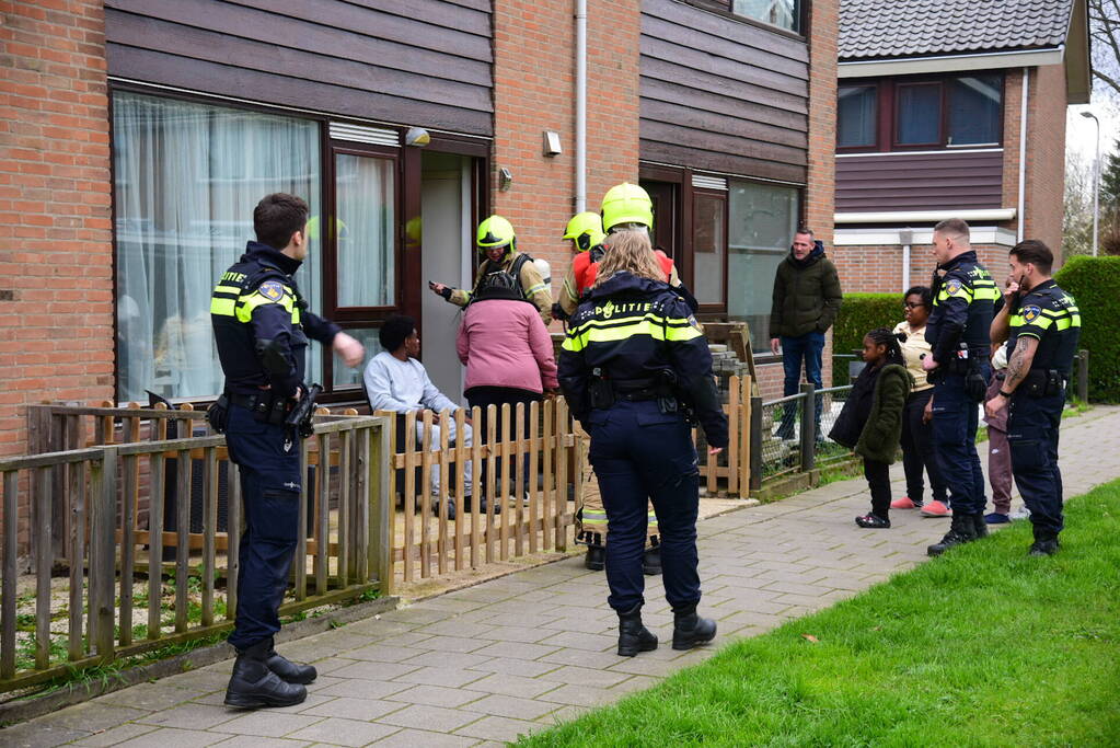 Brand in oven zorgt voor rookontwikkeling