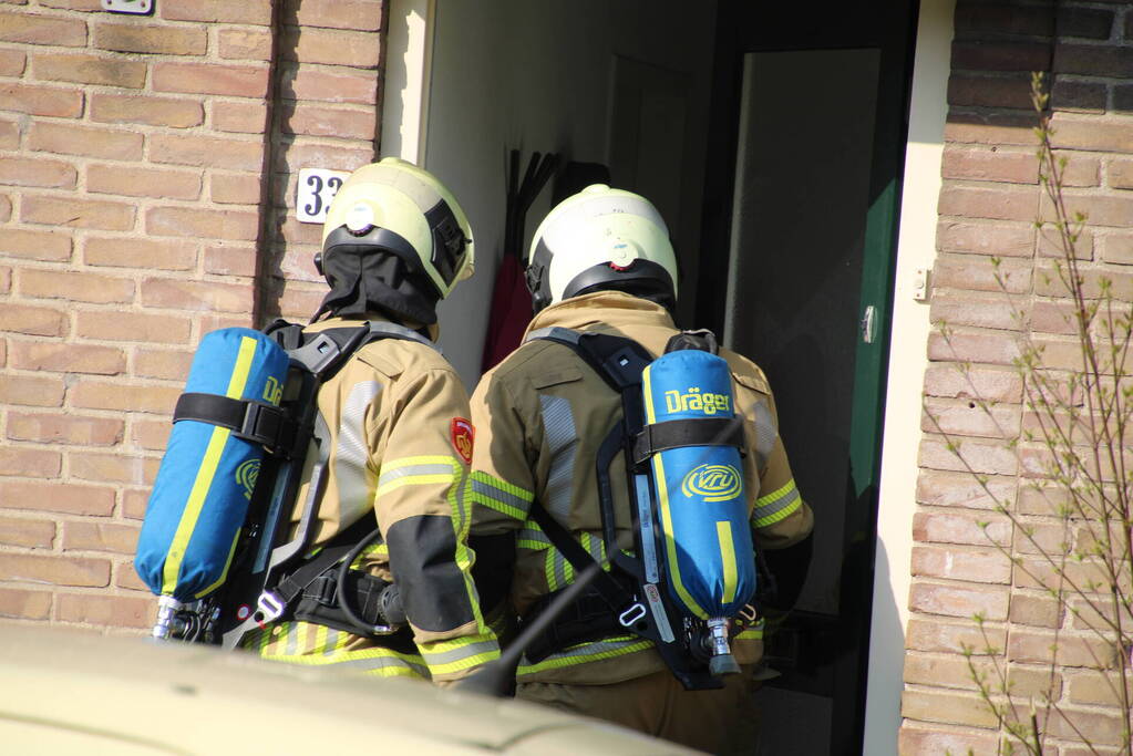 Rookontwikkeling bij brand in woning