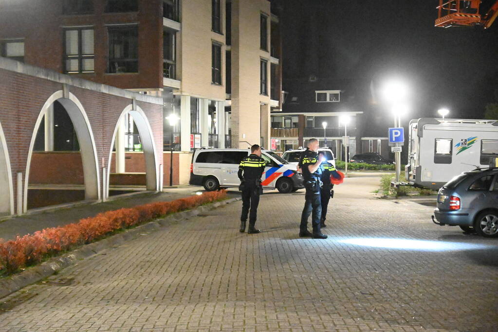 Schoten gelost op parkeerplaats