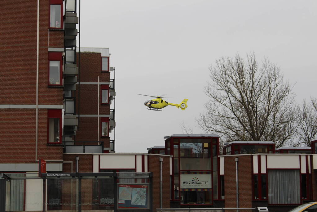 Traumahelikopter ingezet voor incident