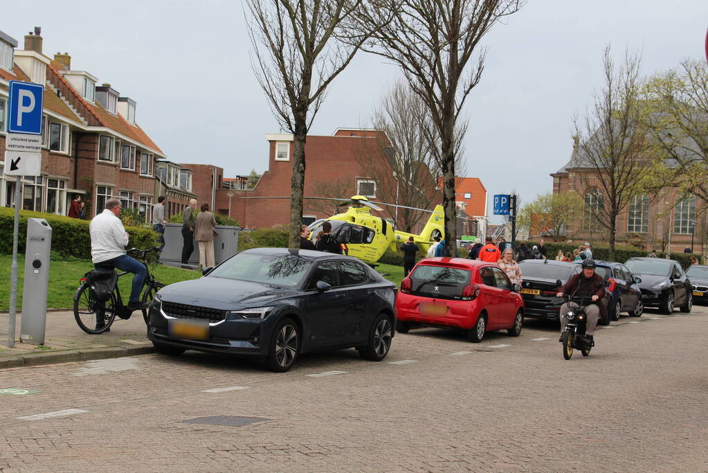 Traumahelikopter ingezet voor incident