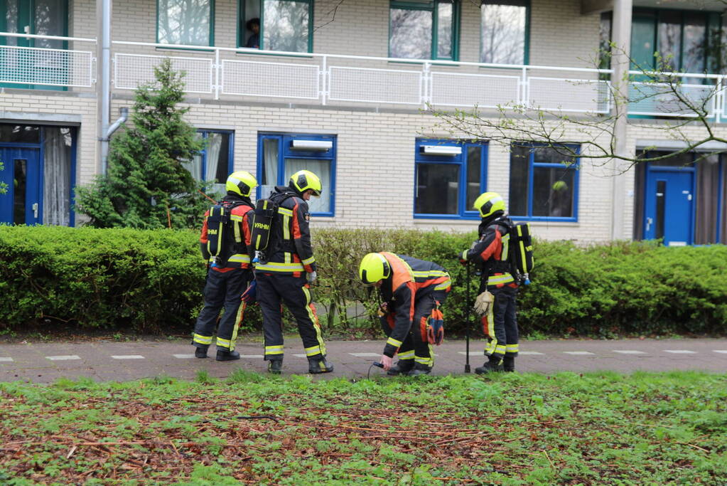 Gaslekkage aangetroffen op staat