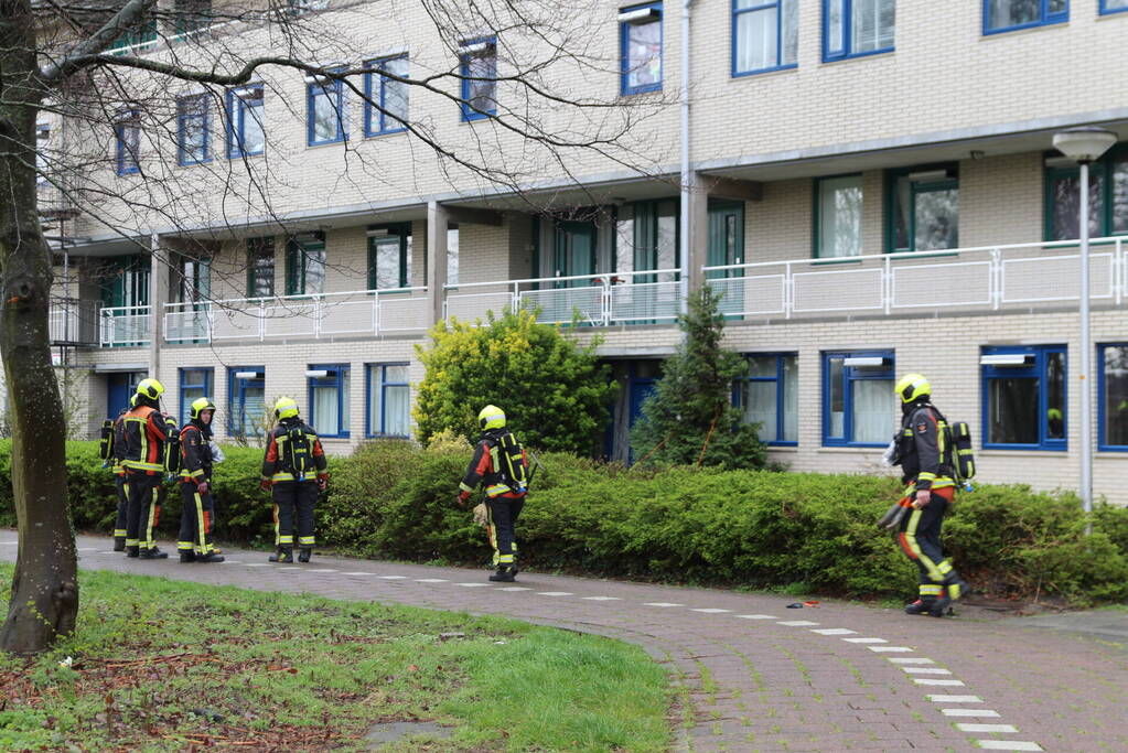 Gaslekkage aangetroffen op staat