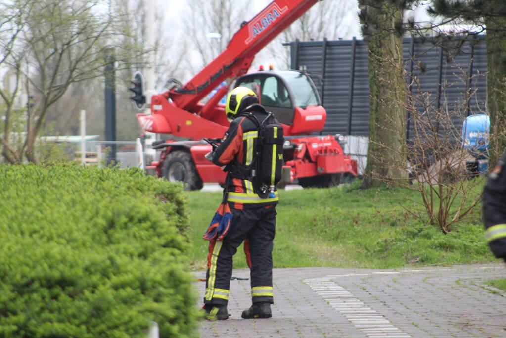 Gaslekkage aangetroffen op staat