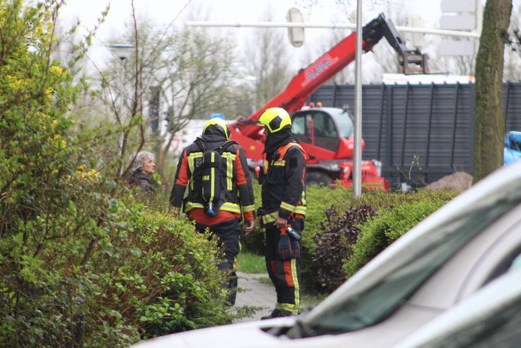 Gaslekkage aangetroffen op staat