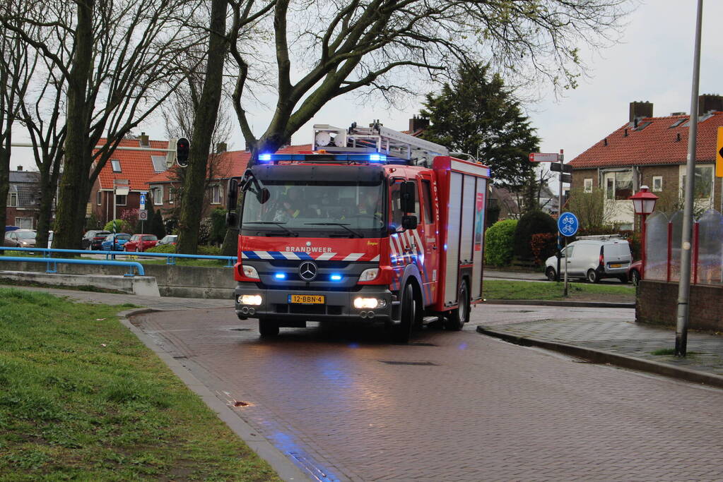 Gaslekkage aangetroffen op staat