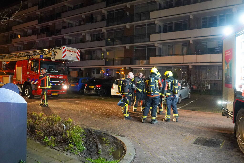 Schoenen zorgen voor rookontwikkeling in flat