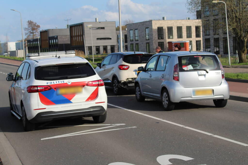 Schade bij kop-staartbotsing