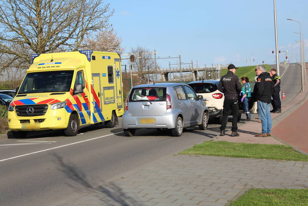 Schade bij kop-staartbotsing