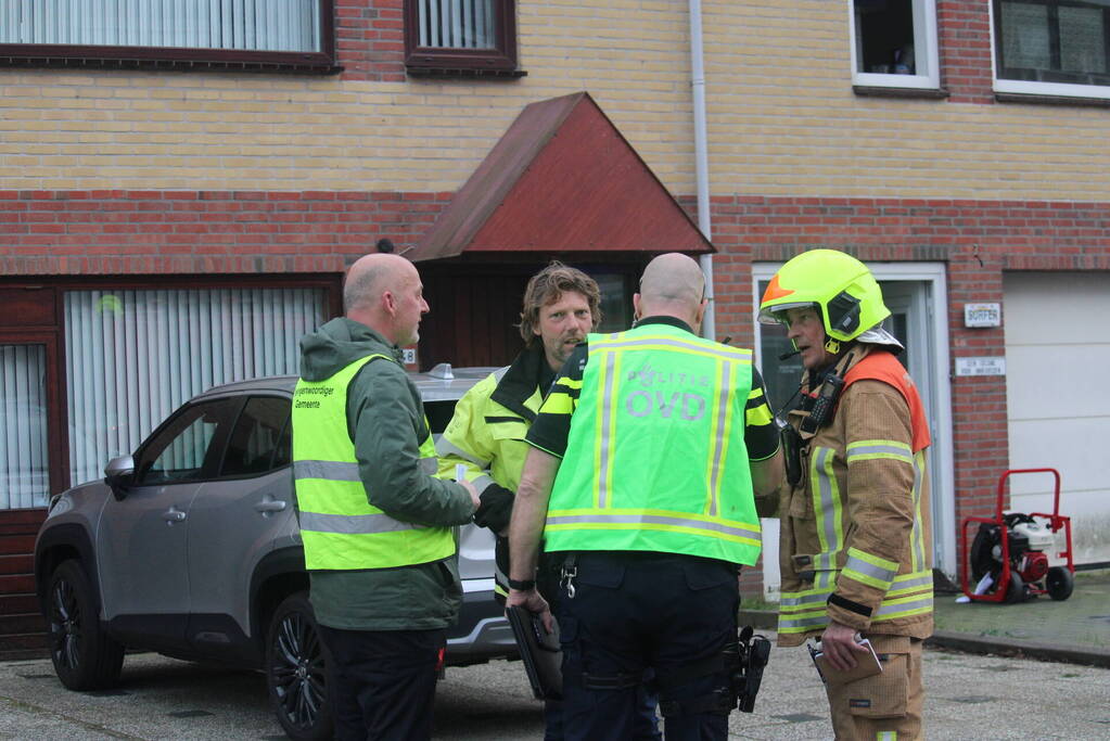 Veel rookontwikkeling bij uitslaande zolderbrand