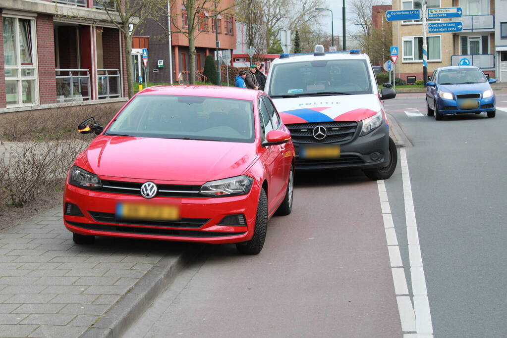 Aanrijding tussen auto en e-biker