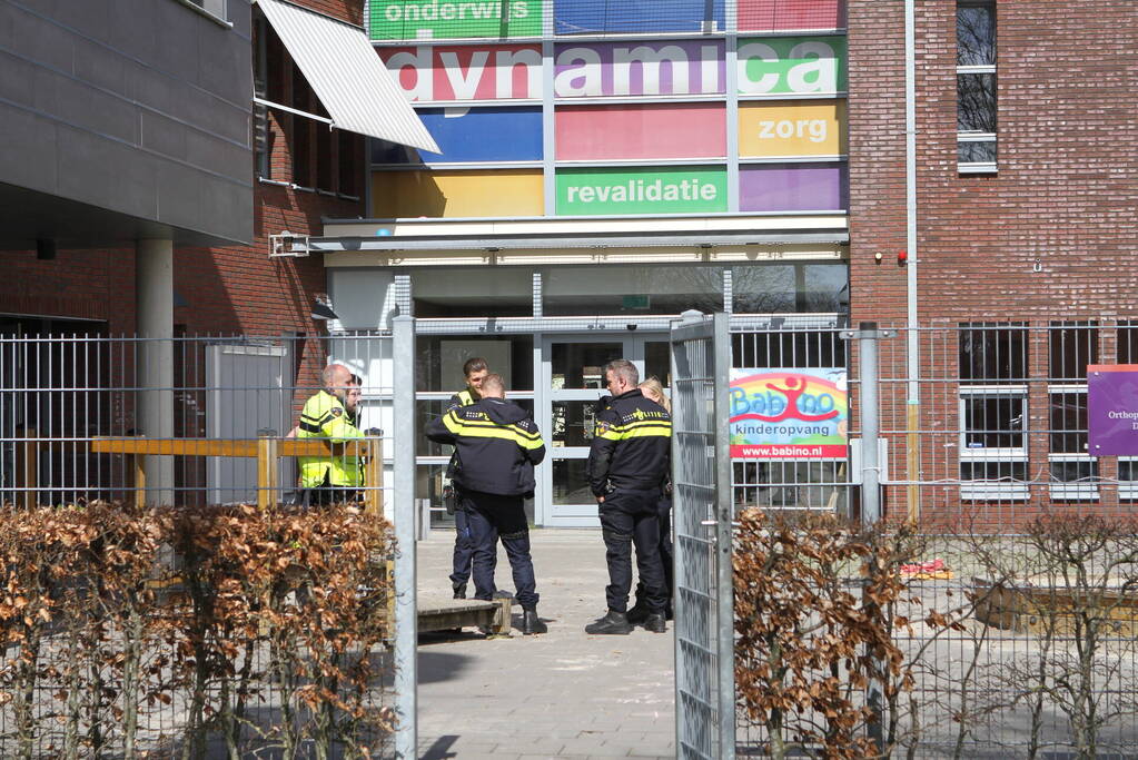 Brand bij Dynamica onderwijs