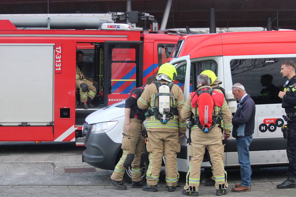 Onderzoek naar brand in bus