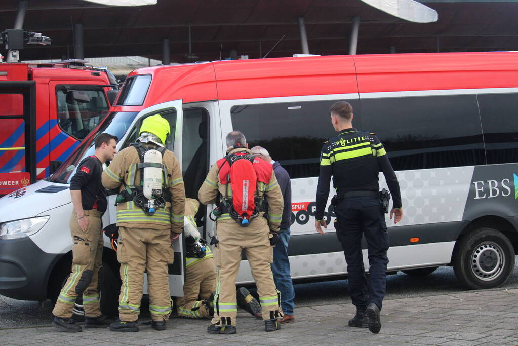 Onderzoek naar brand in bus