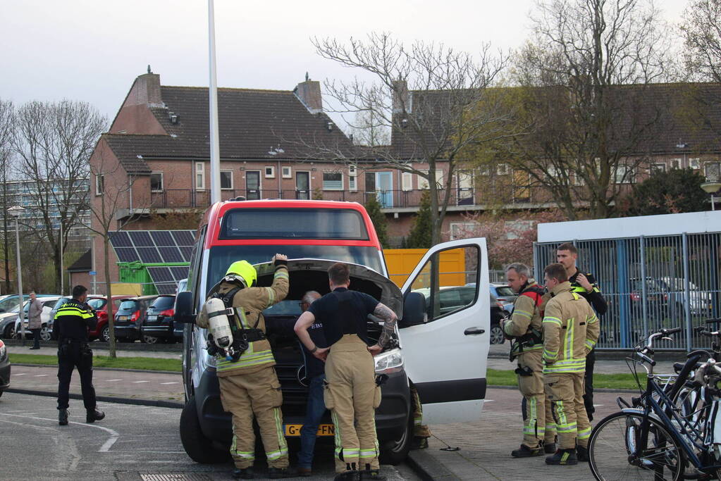 Onderzoek naar brand in bus