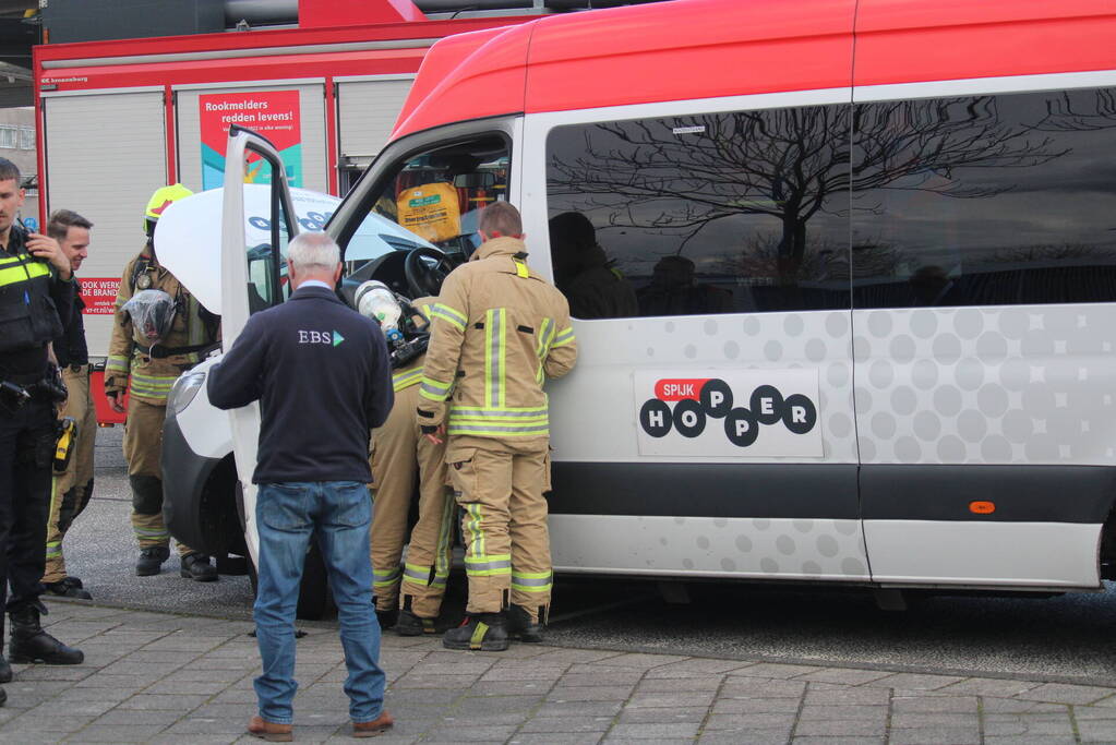 Onderzoek naar brand in bus