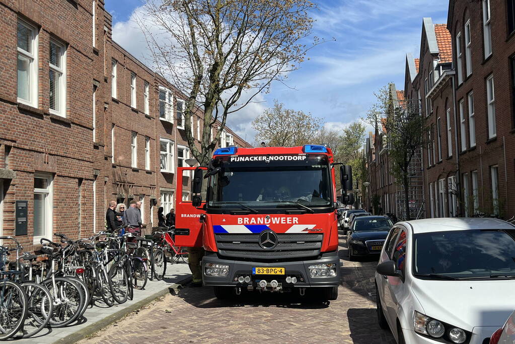 Brandweer onderzoekt gaslekkage