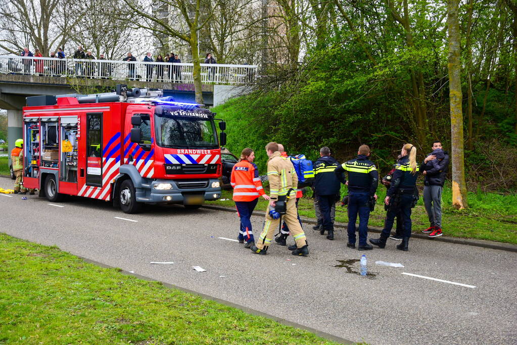 Meerdere gewonden bij ernstig ongeval