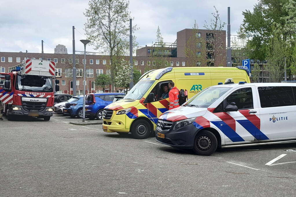 Traumahelikopter ingezet voor incident