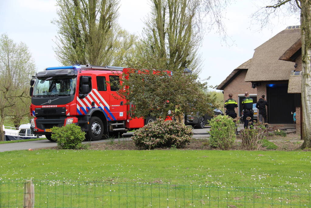 Brand in woning snel onder controle