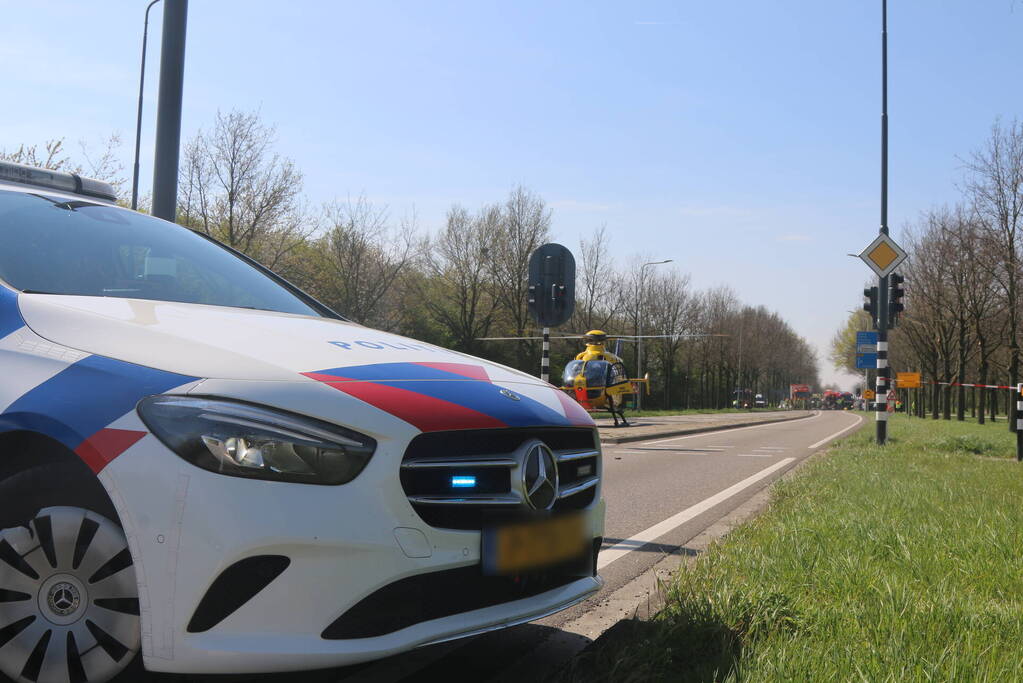 Man (77) omgekomen bij ernstig verkeersongeval