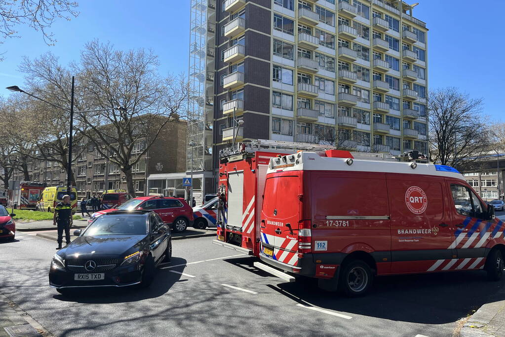 Meerdere gewonden bij brand in flatwoning