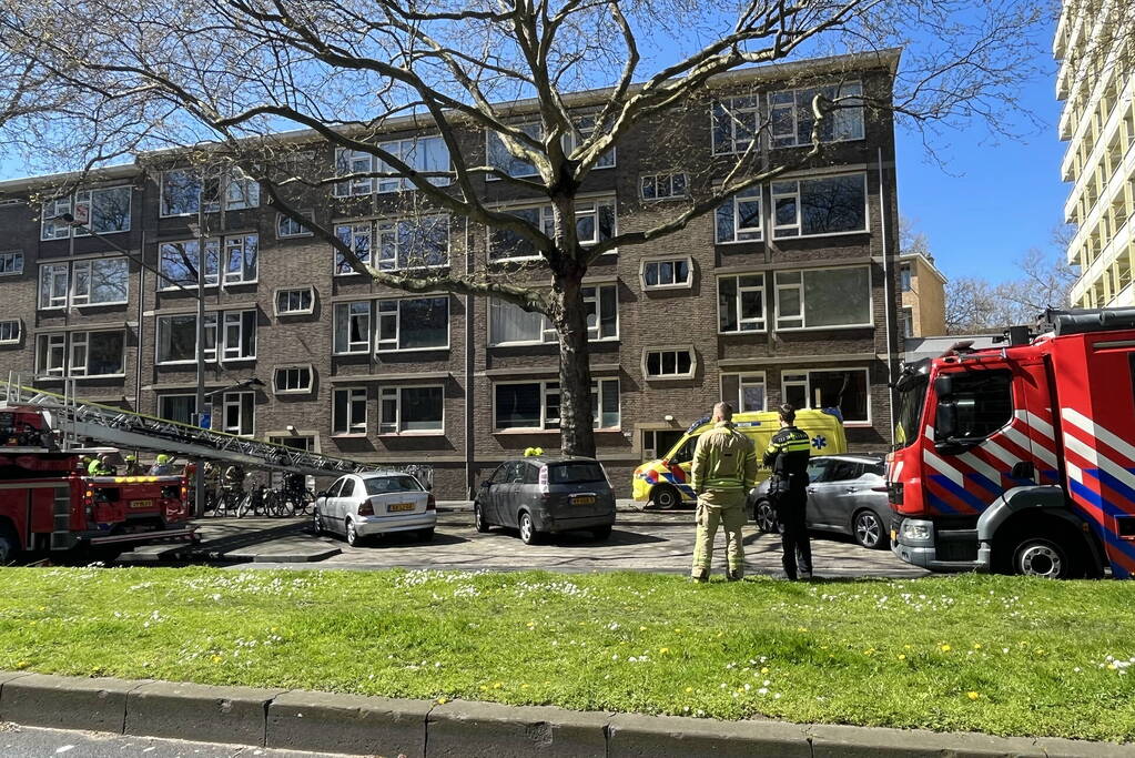 Meerdere gewonden bij brand in flatwoning