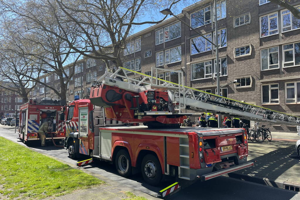 Meerdere gewonden bij brand in flatwoning