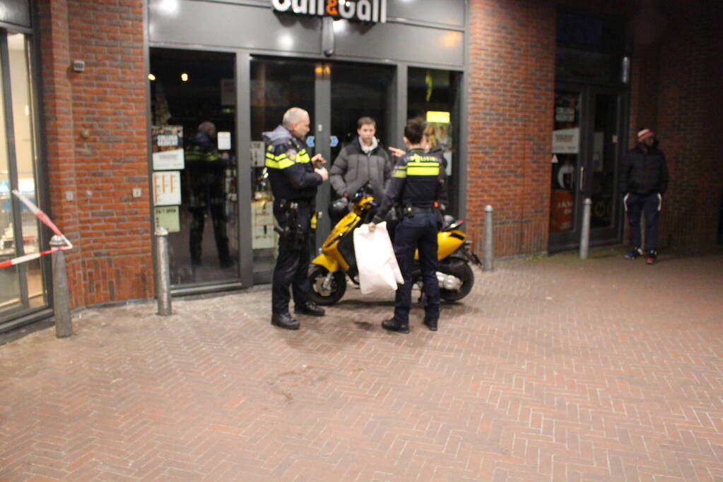 Overval op Albert Heijn supermarkt