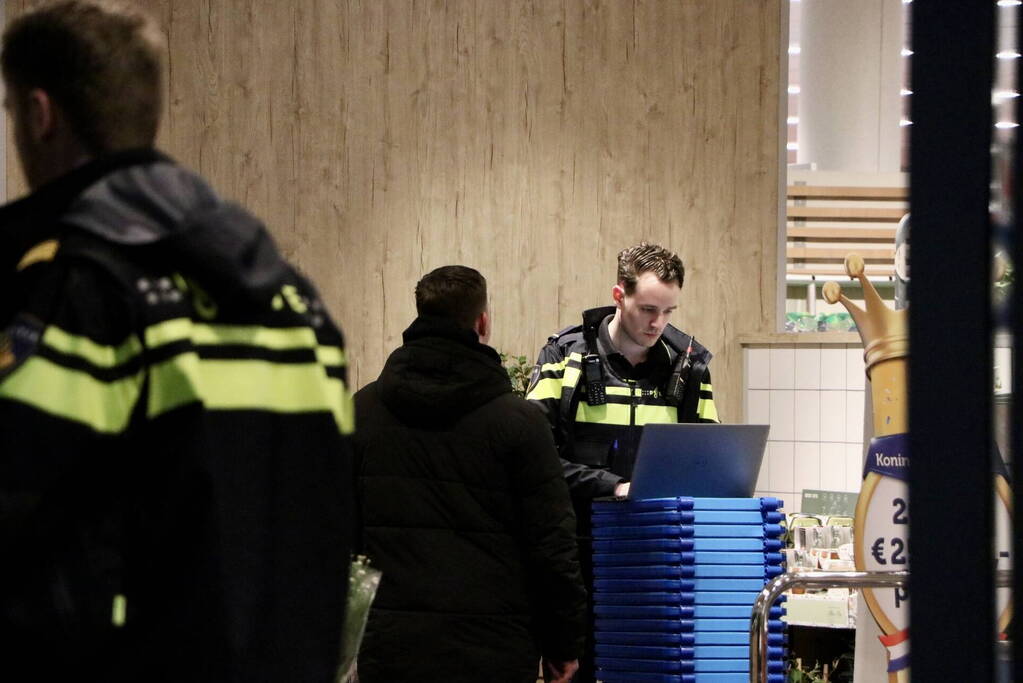 Overval op Albert Heijn supermarkt