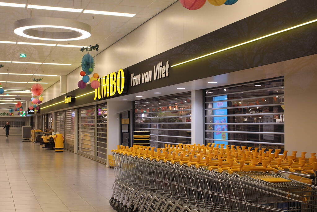 Overval op Jumbo supermarkt